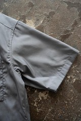 STILL BY HAND 200 Double High-Density Short Sleeve Shirt 46 Slate Gray