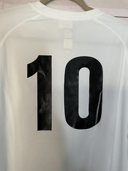Diadora 10 Jersey Medium M Mens Sting Italy T-Shirt White Soccer Club Menscore