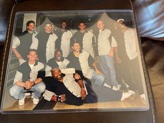 2 Shirts From Bobby Bonilla’s Charity Event from The 1990’s In NYC (plus 8×10)