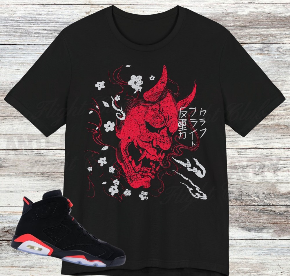 Jordan 6 Reverse Infrared Salesman Shirt, Black Infrared 6