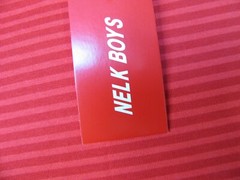 Full Send Mens Large Red Striped T Shirt Nelk Boys Streetwear NWT