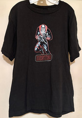 Vintage Destro G.I. Joe Movie Hasbro 2000 Black T-Shirt Cotton Size Large