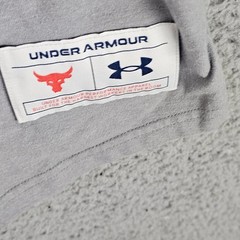 Under Armour T-Shirt Mens XL Gray Project Rock Brahma Bull Iron Paradise