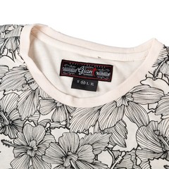 Beautiful Giant Men’s Top Breathable Soft Casual T-Shirt Leaf Pattern Tees