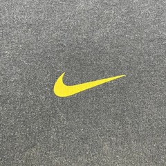 Vintage Nike T-Shirt Mens XXL Black Swoosh Spellout Logo Athletic Sportswear y2k