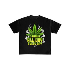 Stoned All Day Weed T-Shirt