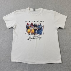 Stephen King Horror Friends Shirt Mens XL White Graphic Gildan