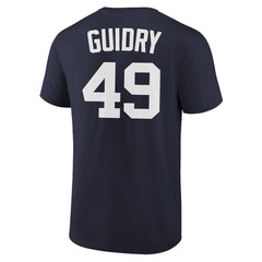 Ron Guidry T-Shirt New York Yankees Player Name and Number Soft Jersey Tee