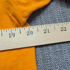 Salt Life men’s orange fishing graphic t-shirt LG crew neck 100% Cotton pocket