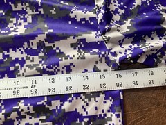 Men’s Size XS BADGER Sport Digital Camo T-Shirt Black/Gray/Purple