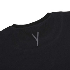 2025 Geometric Pattern Tee Yubikwete – Unisex Crew Neck Solid Color Cotton