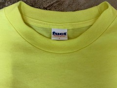 FUCT Cult Awareness 2020 Long Sleeve LARGE Safety Green Shirt RARE Erik Brunetti