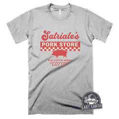 Satriale’s Pork Store T-Shirt Funny Meat Market Italian Mafia TV Show Graphic
