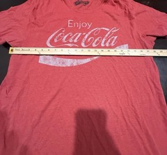 Coca Cola Enjoy Coca Cola Graphic T Shirt Mens XXL Red Old Navy Collectabilitees
