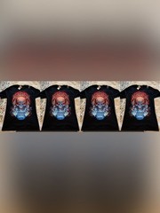NWT Universal Halloween Horror Nights Menacing Skull Tee Bundle 4pc