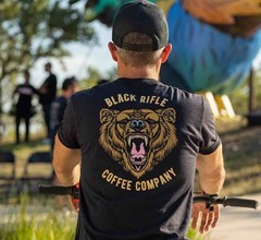 Black Rifle Coffee Company Wild Side Tshirt in Black NEW WITH TAG IN BAG MEDIUM