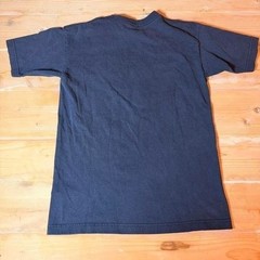 Bayside Mens Art Whole Brainer Graphic T-Shirt Black Small Made in USA