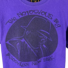 Mens Y2K Brooklyn Mint The Notorious BIG Biggie Smalls Rap Shirt Size S