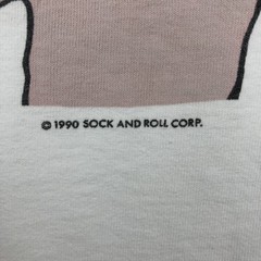 Vintage 90’S SOF TEE Pig Pattern Animal T-Shirt Made in USA Men’s XL equivalent
