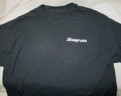SNAP ON TOOLS T-Shirt~”Straight And Narrow Vintage Steel~Men’s L-XL~Preowned
