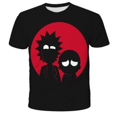 Funny Cartoon Morty T-Shirt Double-Sided Unisex Adult Size Large Medium Small