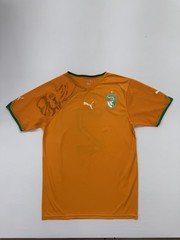 Puma Men’s Soccer Jersey Côte d’Ivoire Orange S Vintage