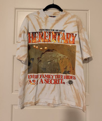 A24 Hereditary Tie-Dye Double-Sided Crew Neck Short Sleeve T-Shirt M
