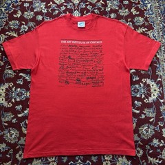 Vintage 90s Art of Chicago Museum Tee Van Gogh Degas Seurat Picasso Rembrandt