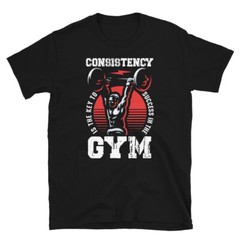 Weightlifting Strength Training Consistency T-Shirt