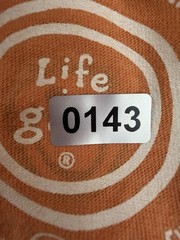Life Is Good Shirt Mens XL Orange Short Sleeve T-shirt Mountain Climbing Hiking