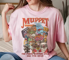Retro The Muppettts Show Final Curtain Call 1991 – 2025 Shirt