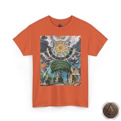 Emblema 1 T-Shirt, Tree of Life Alchemy Mystical Vision Esoteric Art Tee