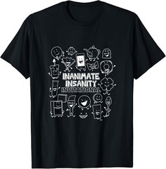 Creator Ink Inanimate Insanity Black And White T-Shirt