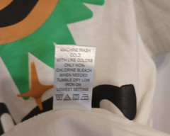 PacSun Good Vibes Puff Oversized T-Shirt Men Medium White Crewneck