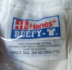 Vtg American Family Insurance Tee T Shirt White Cotton Hanes XXL Beefy 50/52 NOS