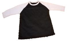 3 Packs Men’s 3/4 Sleeve Crew Neck Raglan Jersey Baseball Tee Shirts Size Medium
