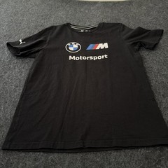 Puma X BMW Motorsport Shirt Men Sz M Black Racing Graphic M3 M5 Capsule Tee