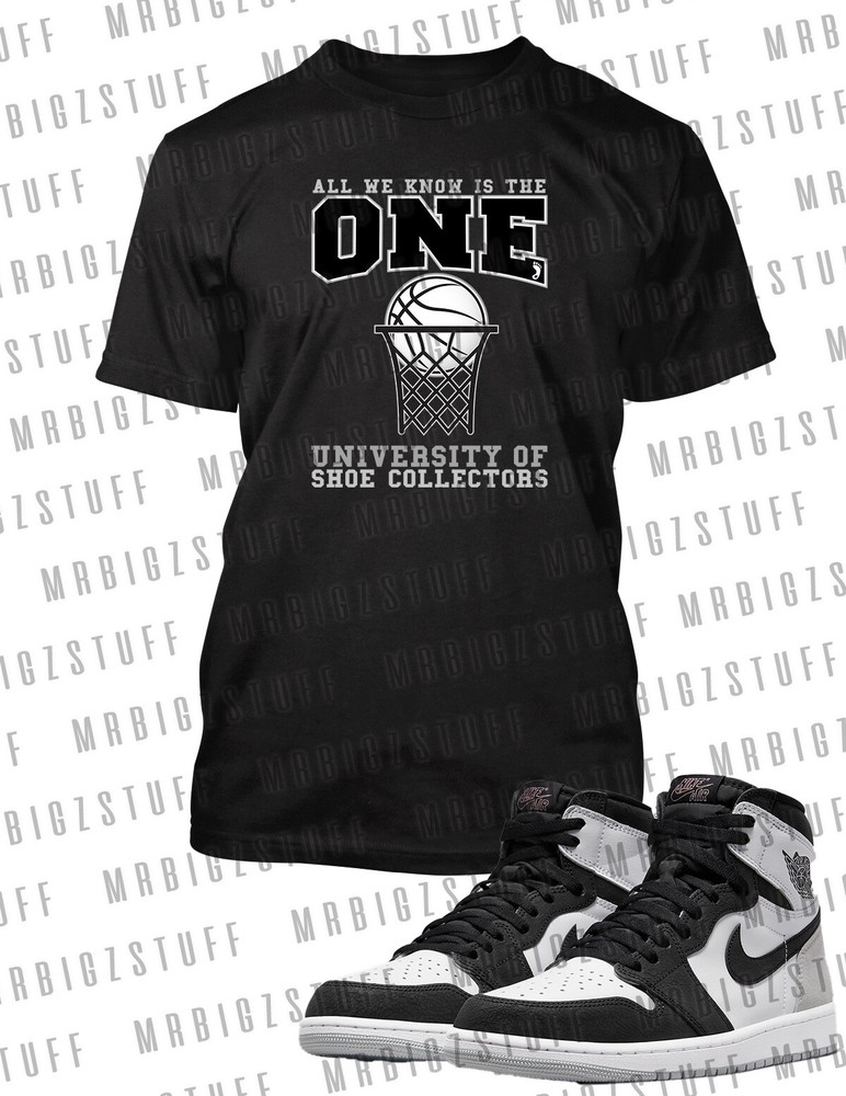 The One Graphic Sneaker Tee Shirt J1 Low OG Elephant Big Tall Pro Club Shaka