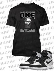 The One Graphic Sneaker Tee Shirt J1 Low OG Elephant Big Tall Pro Club Shaka