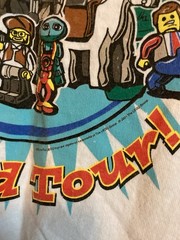 Vintage Legos 2001 World Tour Imagination Celebration Graphic T-Shirt. S(34-36)