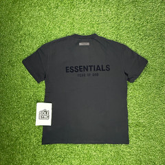 Fear of God Essentials T-Shirt SS22 Stretch Limo Black – 100% Authentic (XS-XL)