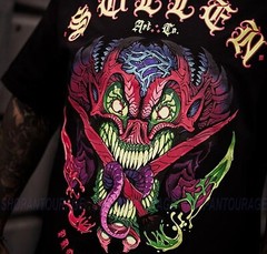 Sullen Art Collective Hofer Badge Standard SCM5534 Short Sleeve Men`s T-shirt