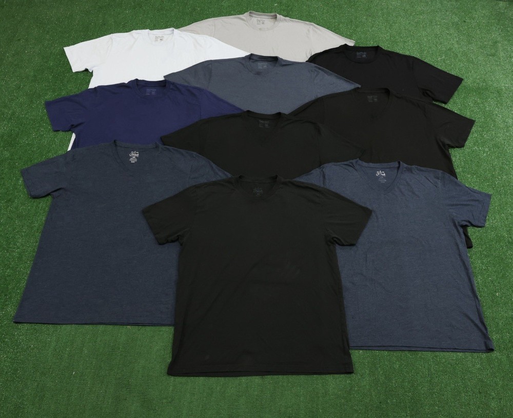 Lot Of 10 Fresh Clean Tees Short Sleeve T-shirts sz XL R168