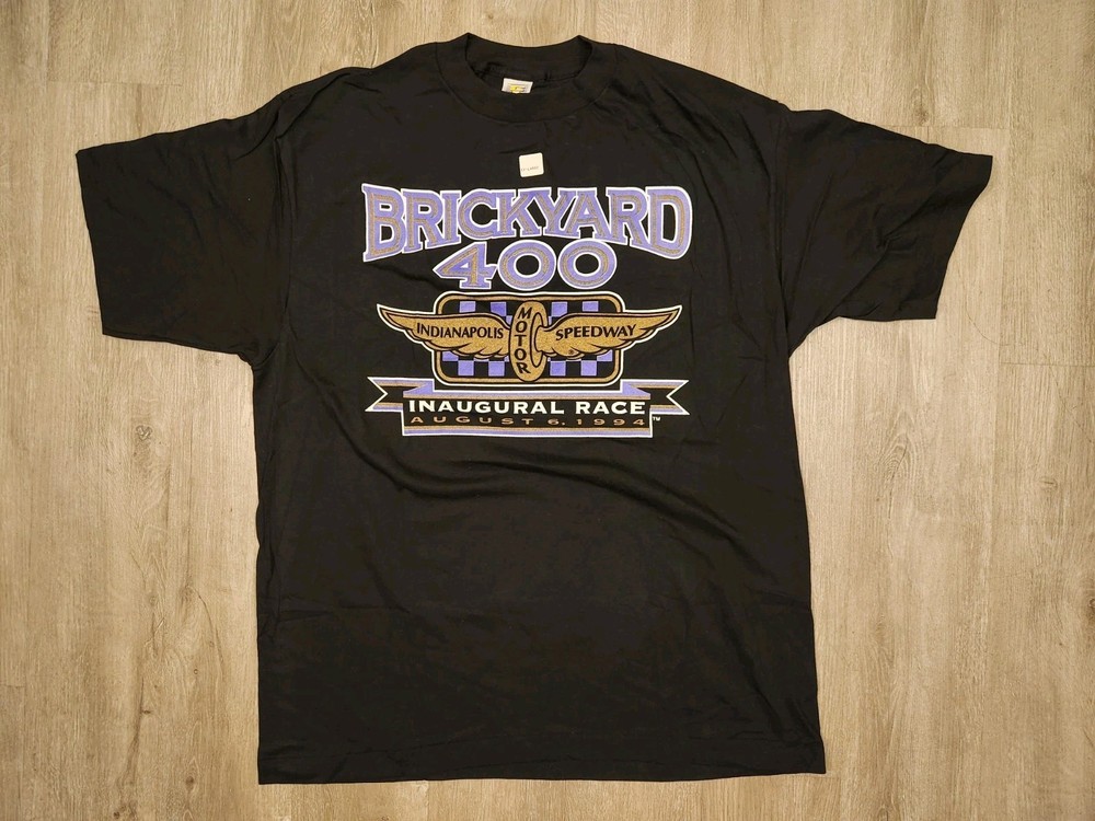 Vintage Brickyard 400 Inaugural Race T Shirt Size 2XL Indianapolis Speedway New