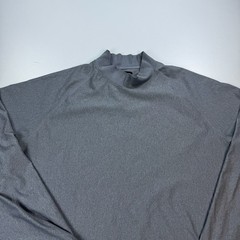 Footjoy Shirt Mens Extra Large XL Gray Turtle Neck Lightweight Stretch Golf