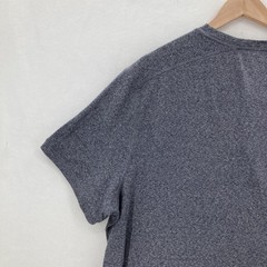 APT.9 Shirt Mens 2XL Gray Heather Premier Flex Short Sleeve Henley Tee Stretch