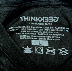 Vintage ThinkGeek Timmy Dr. Strange Comic Book Retro Parody Black T-Shirt L SDCC