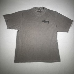 8THWNDR Shirt Mens Large Gray Graffiti Logo Streetwear Heavyweight Shaka Tee