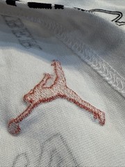 ADULT SIZE S AIR JORDAN FLIGHT CLUB #23 WHITE SHORT SLEEVE LOGOS T-SHIRT MJ AIR