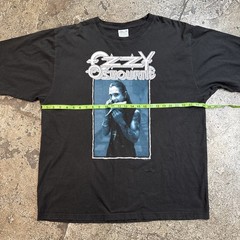 1992 Vintage Ozzy Osbourne The Last Bloody Shows Texas Dove Black T Shirt Sz XL